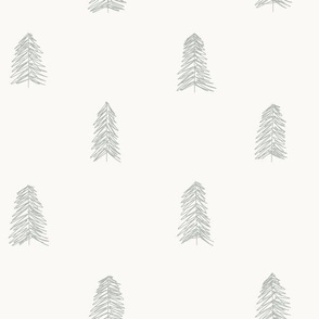 Scribble Trees x Snow White and Slate