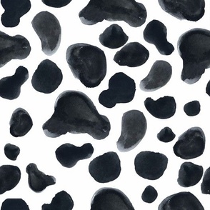 Cow Print Black // UFO Ranch: The Collection