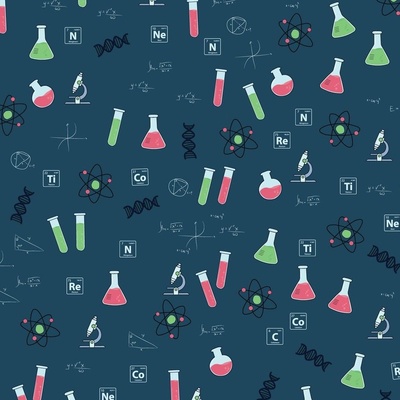 Lab Equipment Fabric, Wallpaper and Home Decor | Spoonflower