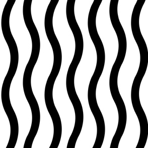 black and white stripe - medium