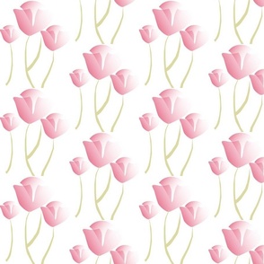 Pastel Pink Tulips