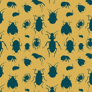 Bugs Supporter yellow and Teal