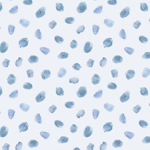 Small scale watercolor blue dots p104