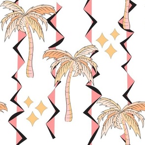 Palm trees mid century