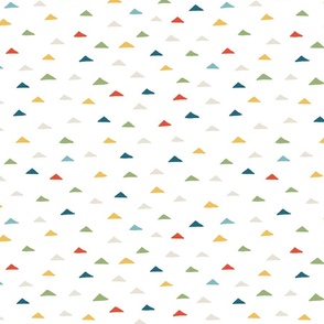 Colorful Triangles, half scale // City Boy coordinate