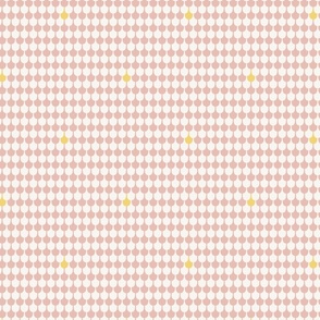 Delicate Swag // Blush, Cream and Yellow