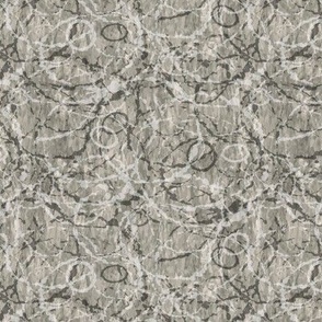 Dappled Textured Circles Mosaic Dark Mix Neutral Interior Casual Fun Warm Gray Blender Earth Tones Revere Pewter Gray Beige Taupe CCC7B9 Subtle Modern Abstract Geometric