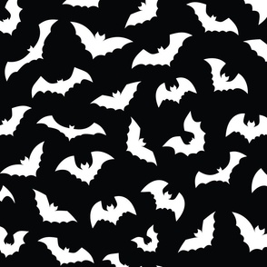 Black and White Bats - L