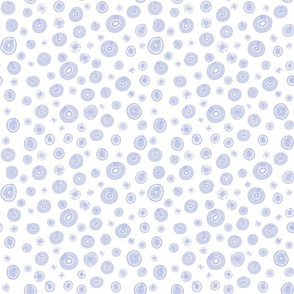 Sprial Dots Blue