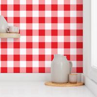 Sweet Heart Gingham - Red