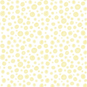 Sprial Dots Yellow