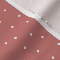 polka pink large scale spots, dots, scattered