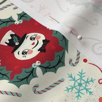 Whimsy Frost Holiday on Cream 