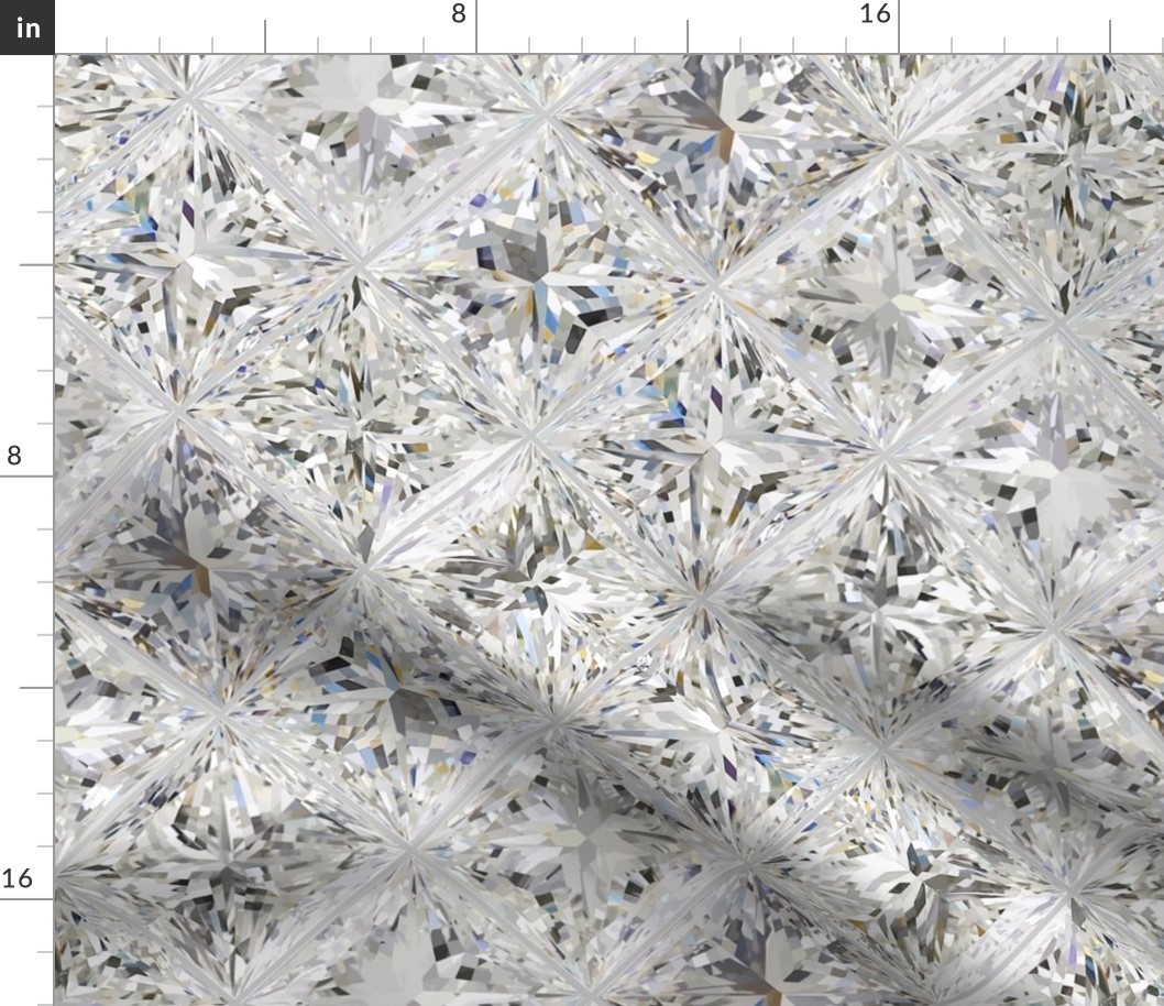 Precious Gems White Diamond (large scale)
