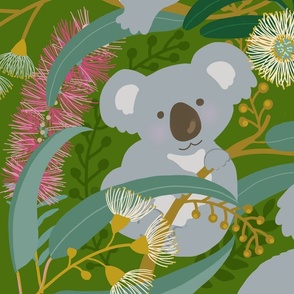 Koala green large