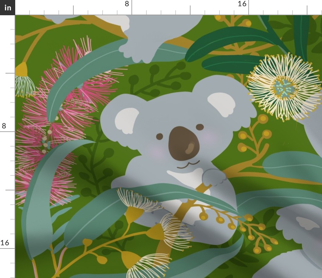 Koala green large