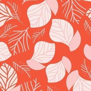 Leaves in Red