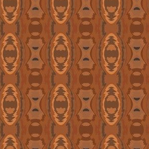 Southwestern Geometric in Brown 1