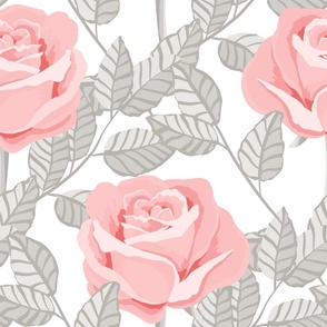 Pink Rose Grey