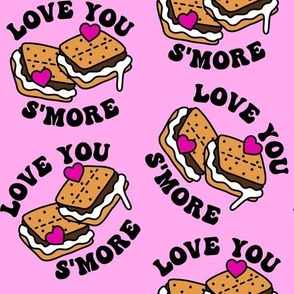 LOVE YOU SMORE-PINK