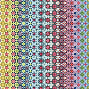 Multistripe Tile Kaleidoscope