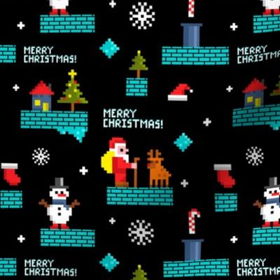 Pixel Christmas game