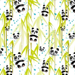 Pandas in Bamboo Grove S