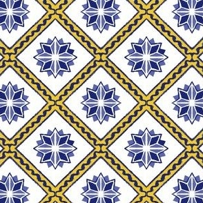 Lisbon Azulejos #6 - Azul