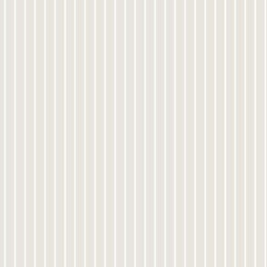 Small Vertical Pin Stripe Pattern - White Dove and White