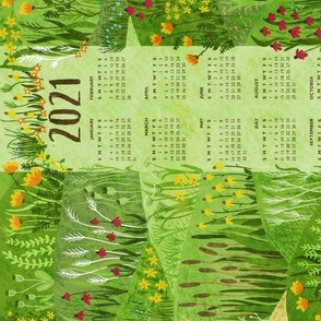 2021 Calendar- on the Prairie