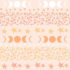 CELESTIAL LEOPARD-PEACH