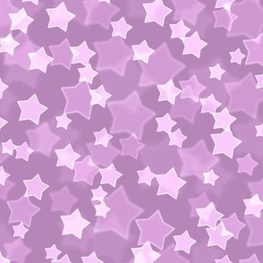 Starry Bokeh Pattern - Dusty Lilac Color