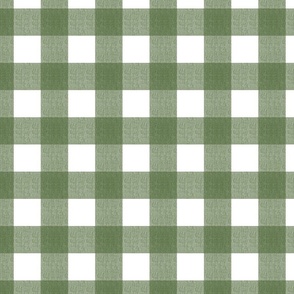 Vintage Sage Gingham - sage plaid, fall check, sage checkerboard, sage check, natural, fall plaid, thanksgiving, autumn, soft green plaid