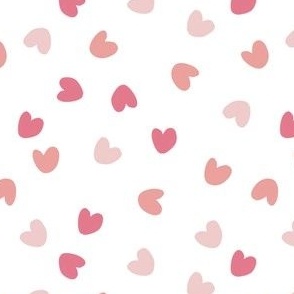 Pink Valentines Hearts 