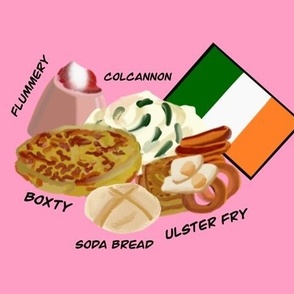 Irish Foods Pink Large