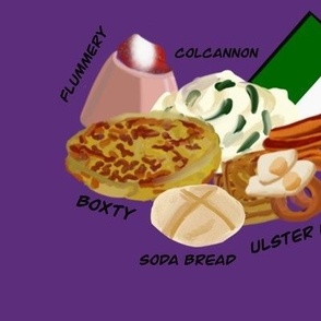 Irish Foods Purple Large