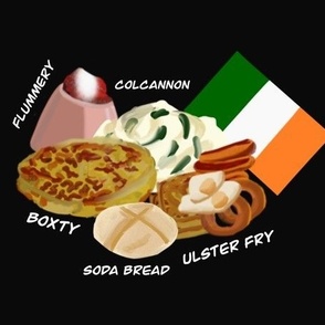 Irish Foods Black Large