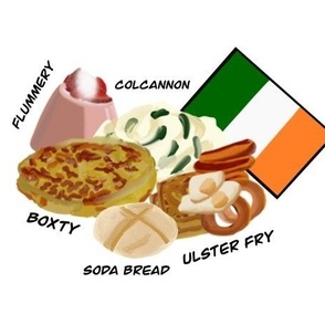 Irish Foods White Large