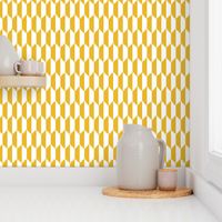 Geo Ikat Hexagon Gold