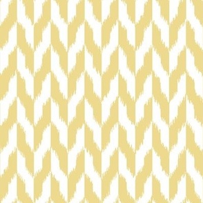  Geo Ikat Lemon yellow Small