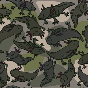 Mudpuppies on Camo