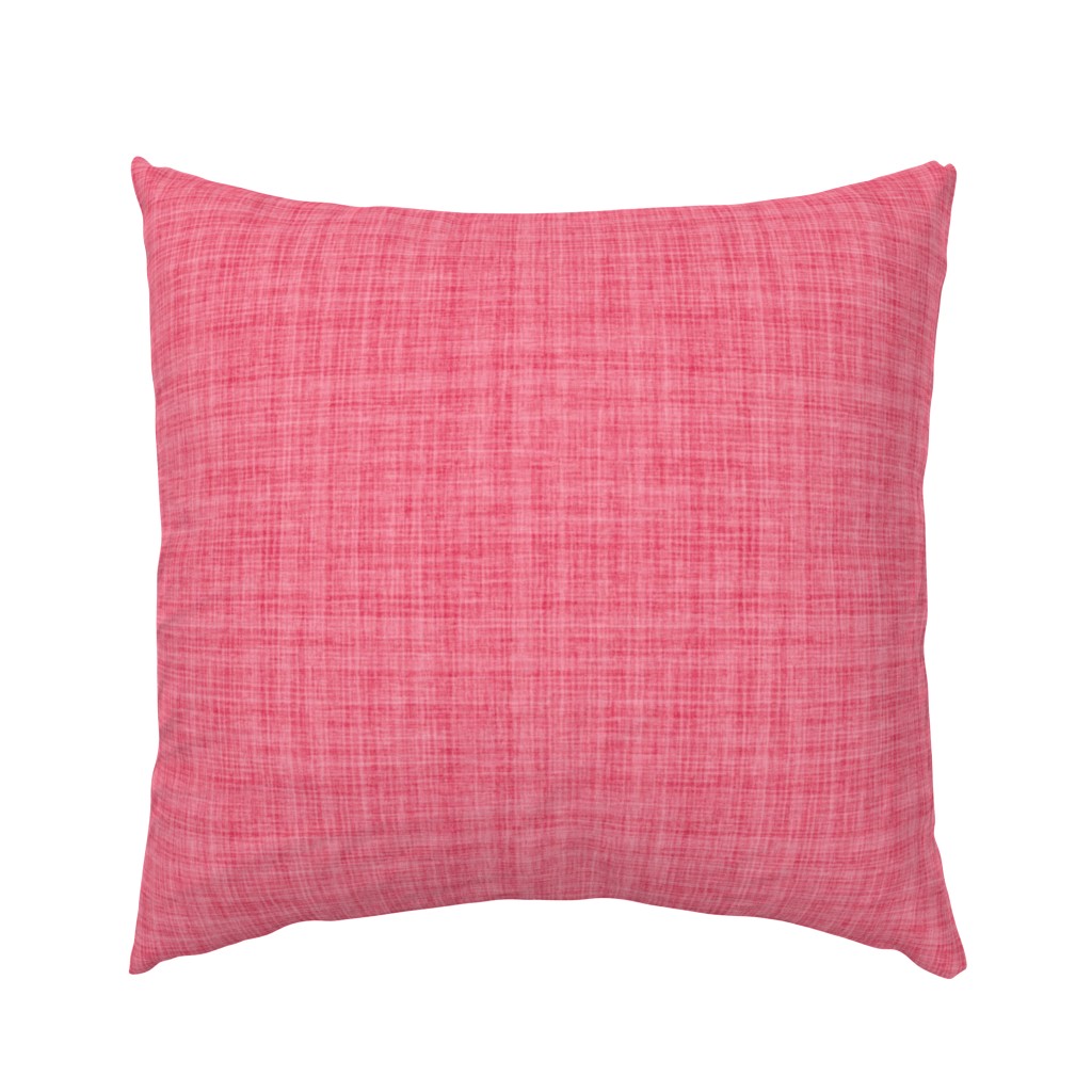 Natural Texture Gingham Checks Plaid Neutral Viva Magenta Pink CelebrateVivaMagentaCOY2023 BE3455 Woven Pattern Dynamic Modern Abstract Geometric