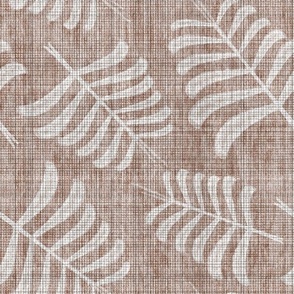 Woven Textured Palms Large Light Mix Monochromatic Neutral Interior Brown Blender Earth Tones Mocha Brown Red 957663 Subtle Modern Abstract Geometric