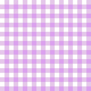 LARGE - pastel purple easter check 