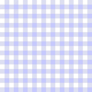 LARGE periwinkle easter check fabric