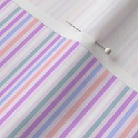 MINI pastel stripe fabric - easter fabric