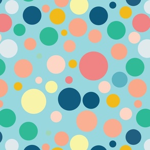 Playful Dots Blue