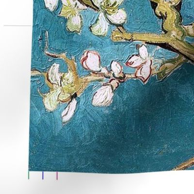 Blossoming Almond Tree Tunic or blouse cut out panel // Vincent van Gogh