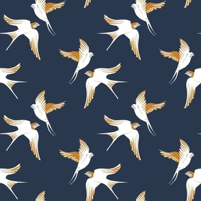 birds in the night |Swallow Cozy collection