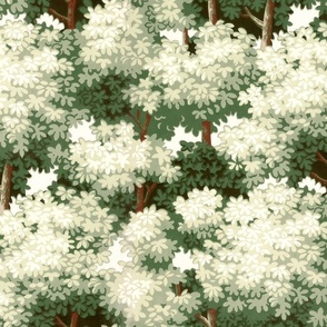 Scenic Trees Landscape Tapestry